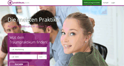 Desktop Screenshot of praktikum.com