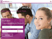 Tablet Screenshot of praktikum.com